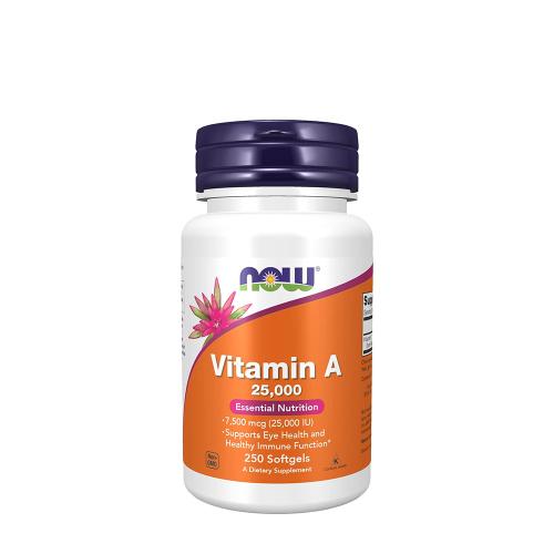 Now Foods Vitamina A 25000 UI - Vitamin A 25000 IU (250 Capsule moi)