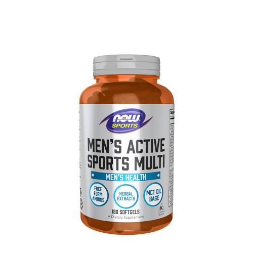 Now Foods Men's Active Sports Multi (180 Capsule moi)