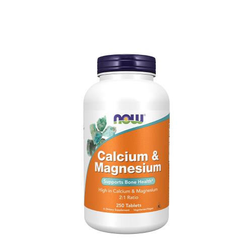 Now Foods Calcium & Magnesium (250 Comprimate)