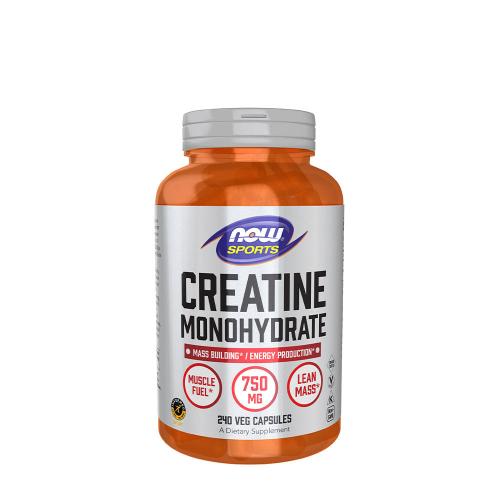 Now Foods Creatine Monohydrate 750 mg (240 Capsule Vegetale)