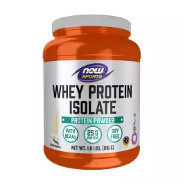   Now Foods Izolat de proteine din zer - Whey Protein Isolate (816 g, Vanilie Cremoasă)