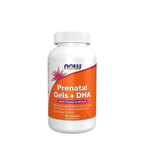 Now Foods Prenatal Gels + DHA Softgels (180 Capsule moi)