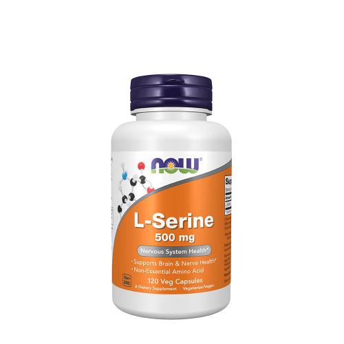 Now Foods L-Serine 500 mg (120 Capsule)