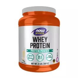   Now Foods Proteină din zer - Whey Protein (907 g, Vanilie Cremoasă)