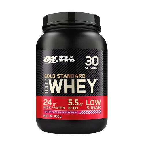 Optimum Nutrition Gold Standard 100% Whey™ (900 g, Ciocolată Albă & Alune)
