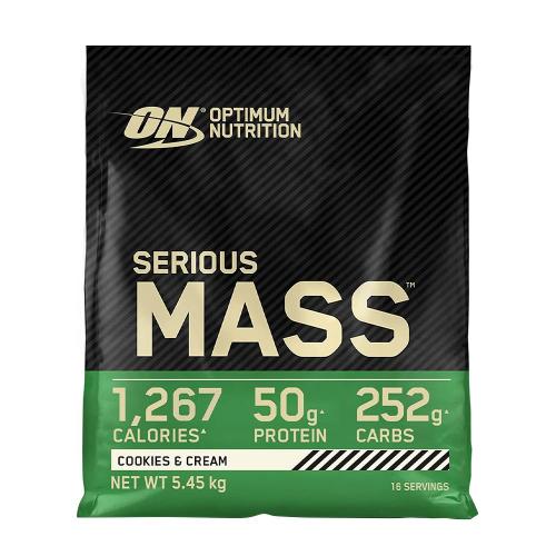 Optimum Nutrition Serious Mass (5,45 kg, Biscuiți cu Ciocolată și Cremă )