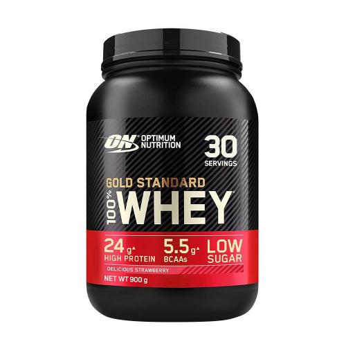 Optimum Nutrition Gold Standard 100% Whey™ (900 g, Căpșuni Delicioase)