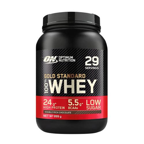 Optimum Nutrition Gold Standard 100% Whey™ (900 g, Ciocolată Dublă)