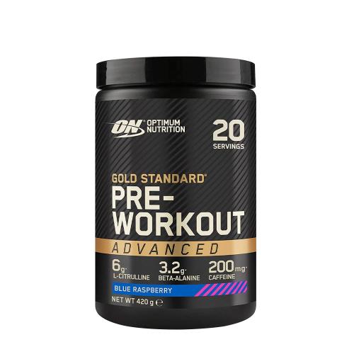 Optimum Nutrition Gold Standard Pre-Workout Advanced (420 g, Zmeură Albastră)