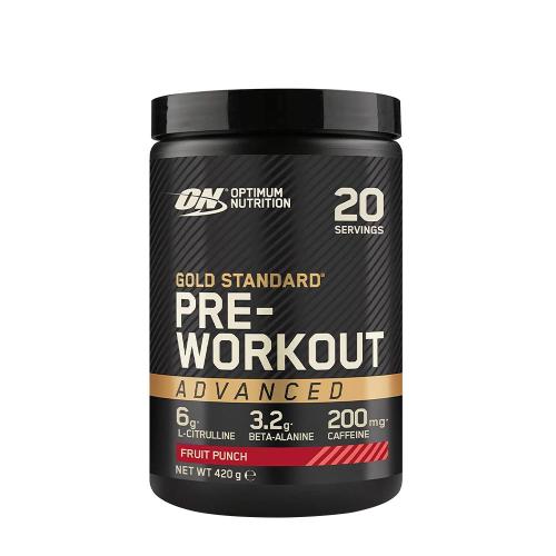 Optimum Nutrition Gold Standard Pre-Workout Advanced (420 g, Punch de Fructe)