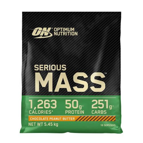 Optimum Nutrition Serious Mass (5,45 kg, Unt de Arahide cu Ciocolată)