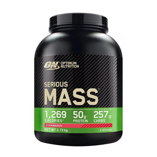 Optimum Nutrition Serious Mass (2,73 kg, Căpșuni)