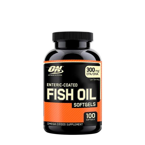 Optimum Nutrition Enteric Coated Fish Oil  (100 Capsule moi)