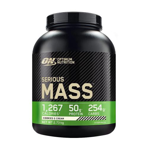 Optimum Nutrition Serious Mass (2,73 kg, Biscuiți cu Ciocolată și Cremă )