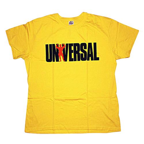Universal Nutrition USA 77 T-shirt  (XL, Galben)