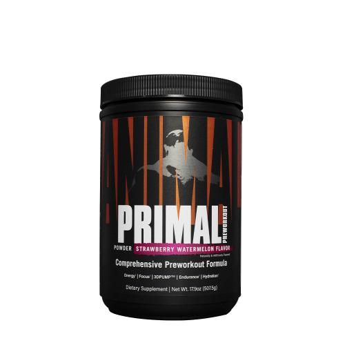 Universal Nutrition Animal Primal Powder (507,5 g, Căpșuni și Pepene Roșu)