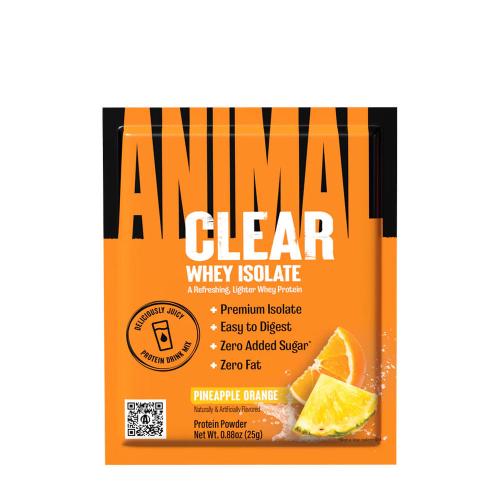 Universal Nutrition Animal Clear Whey Isolate Sample (25 g, Portocale și Ananas)