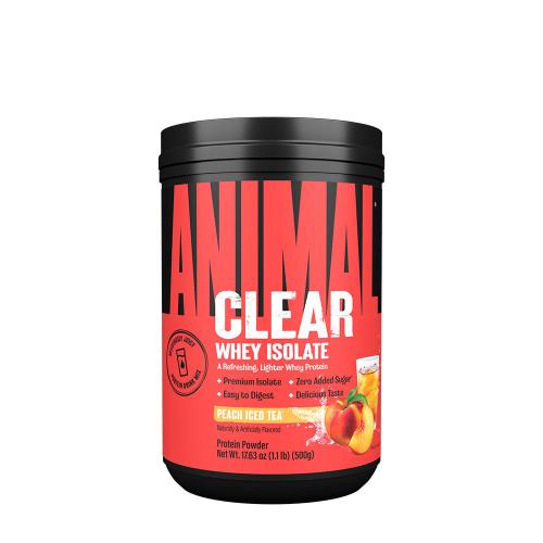 Universal Nutrition Animal Clear Whey Isolate (500 g, Ceai Rece cu Piersici)