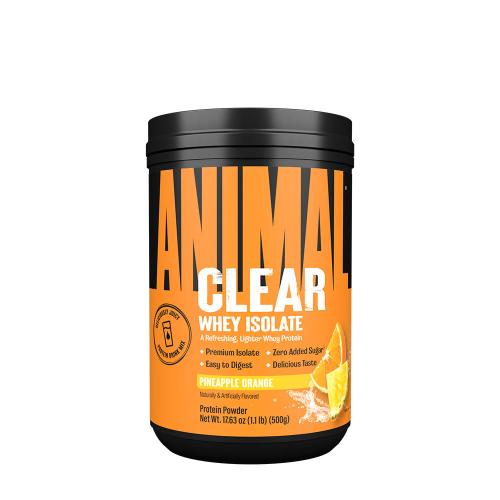 Universal Nutrition Animal Clear Whey Isolate (500 g, Portocale și Ananas)