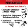 MuscleMeds Nitrotest - 2 in 1 Pre-Workout + Test Booster (474 g, Rocket Pop)