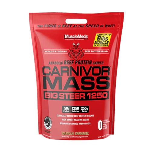 MuscleMeds Carnivor™ Mass Big Steer (6720 g, Caramel cu Vanilie)