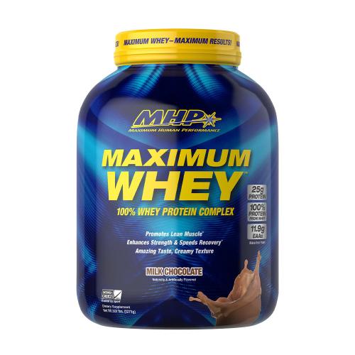 MHP Maximum Whey - 100% Whey Protein (2275 g, Ciocolată cu Lapte)