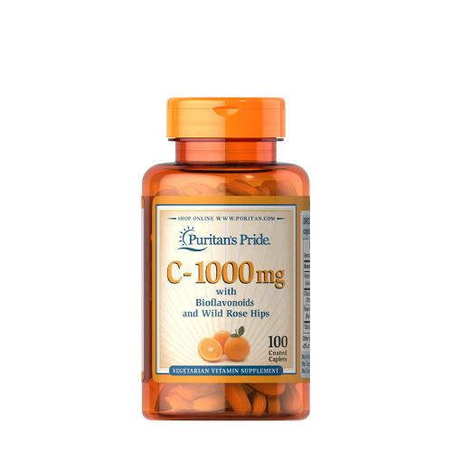 Puritan's Pride Vitamin C-1000 mg with Bioflavonoids & Rose Hips (100 Capsule)