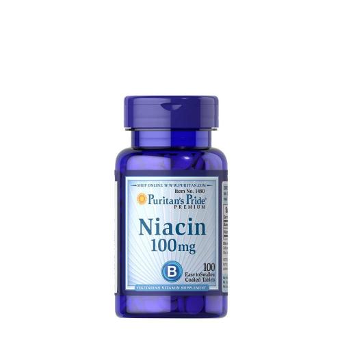 Puritan's Pride Niacin 100 mg (100 Comprimate)