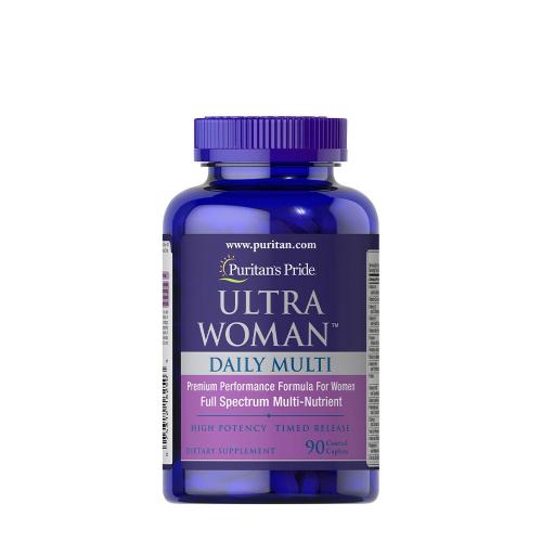 Puritan's Pride Ultra Woman Daily Multi Timed Release (90 Capsule)