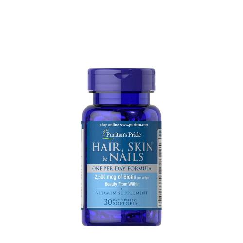 Puritan's Pride Hair, Skin & Nails One Per Day Formula (30 Capsule moi)