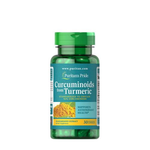 Puritan's Pride Turmeric Curcumin Standardized Extract 500 mg (30 Capsule)