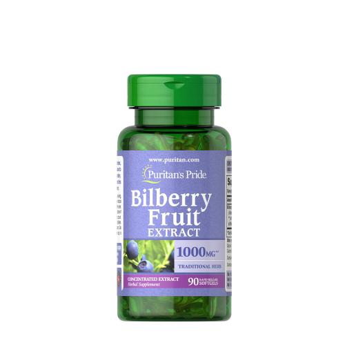 Puritan's Pride Bilberry 1000 mg (90 Capsule moi)