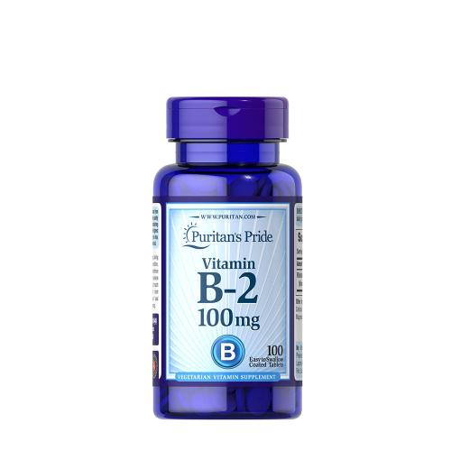 Puritan's Pride Vitamin B-2 100mg (100 Comprimate)