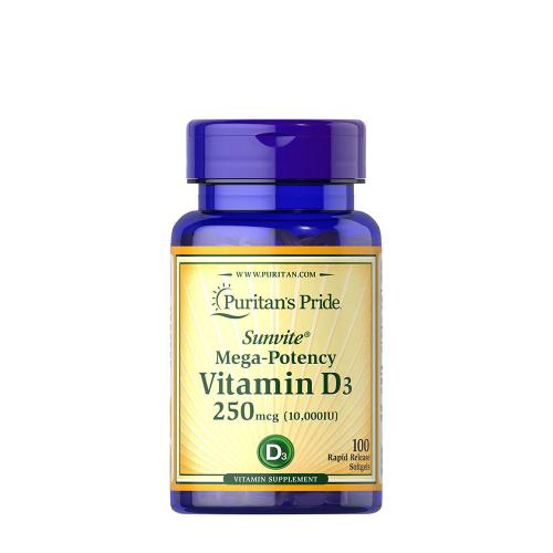 Puritan's Pride Vitamin D3 10,000 IU (100 Capsule moi)