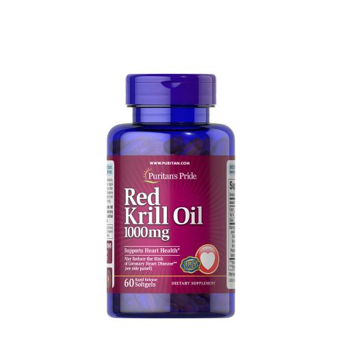 Puritan's Pride Red Krill Oil 1000 mg (170 mg Active Omega-3) (60 Capsule moi)