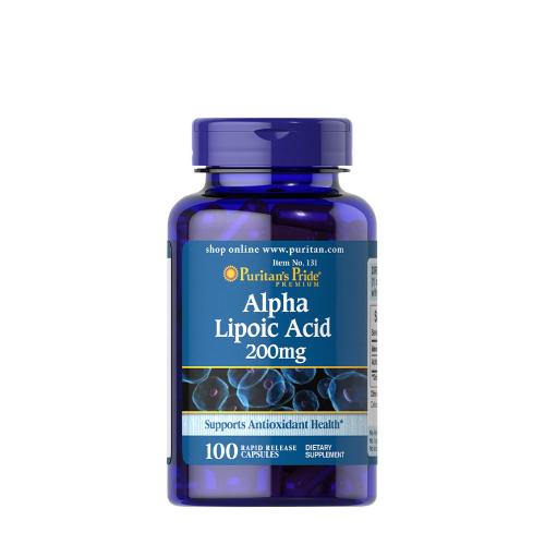 Puritan's Pride Alpha Lipoic Acid 200 mg (100 Capsule)
