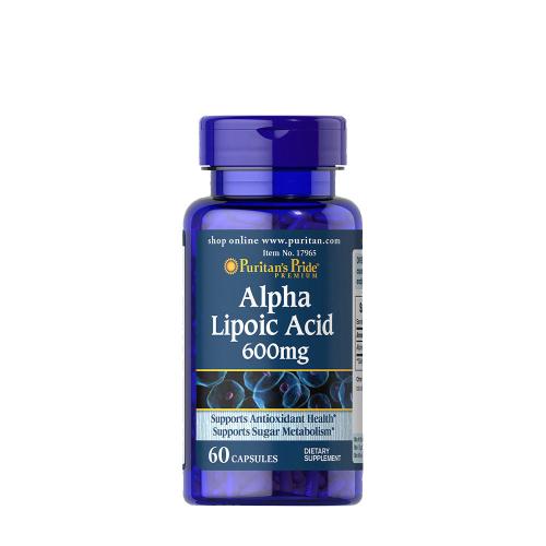 Puritan's Pride Alpha Lipoic Acid 600 mg (60 Capsule)