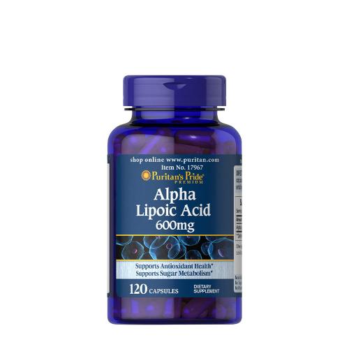 Puritan's Pride Alpha Lipoic Acid 600 mg (120 Capsule)