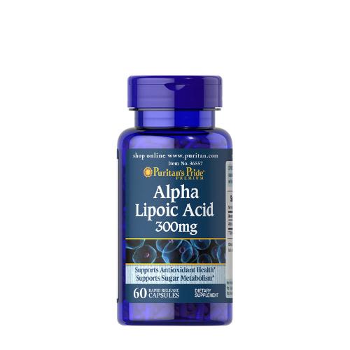 Puritan's Pride Alpha Lipoic Acid 300 mg (60 Capsule)