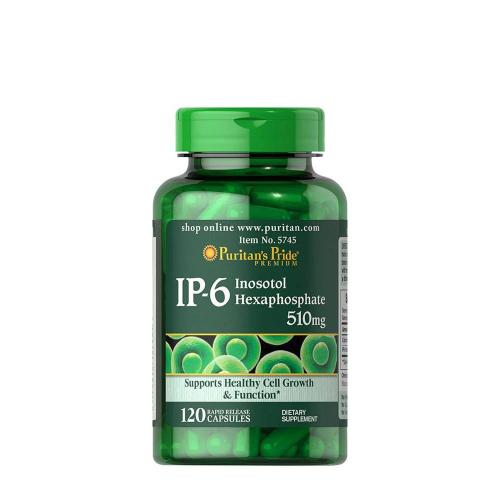 Puritan's Pride IP-6 Inositol Hexaphosphate 510 mg (120 Capsule)