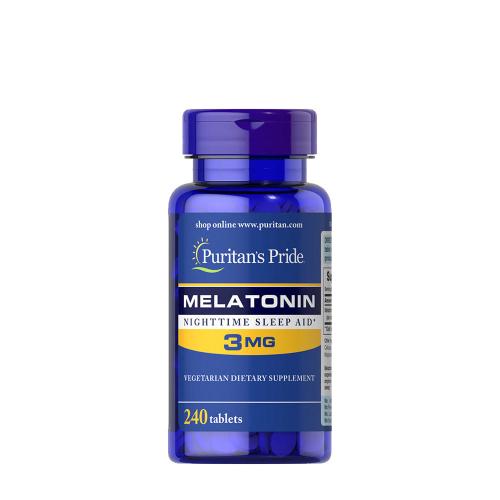 Puritan's Pride Melatonin 3 mg (240 Comprimate)