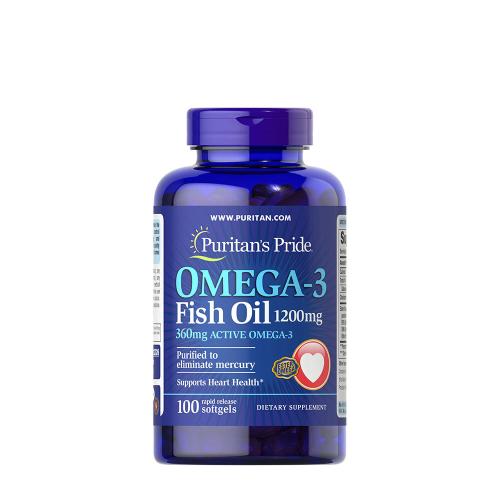 Puritan's Pride Omega-3 Fish Oil 1200MG (100 Capsule moi)