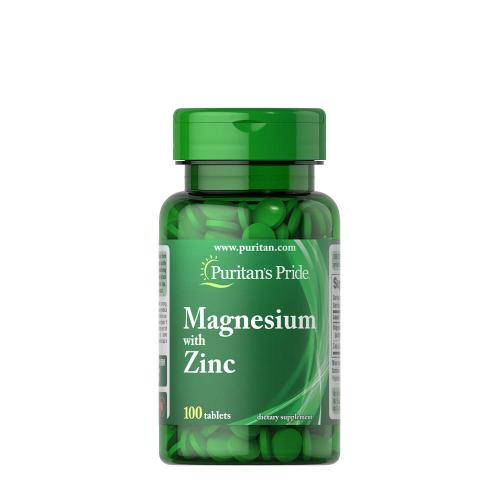 Puritan's Pride Magnesium With Zinc (100 Comprimate)