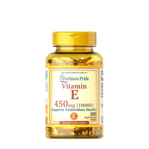 Puritan's Pride Vitamin E-1000 IU (100 Capsule moi)