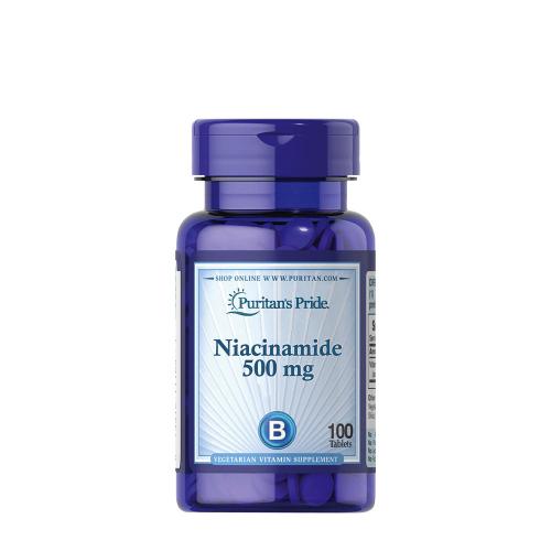 Puritan's Pride Niacinamide 500 mg (100 Comprimate)