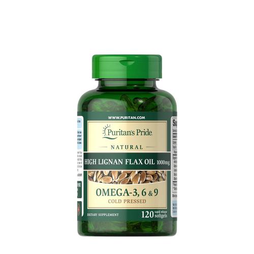 Puritan's Pride Natural Flax Oil 1000 mg (120 Capsule moi)