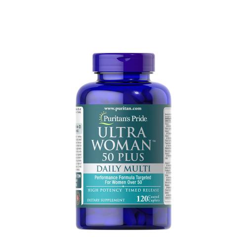 Puritan's Pride Ultra Woman™ 50 Plus Multi-Vitamin (120 Capsule)