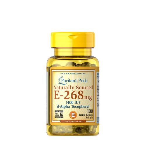 Puritan's Pride Vitamin E-400 IU Naturally Sourced (100 Capsule moi)