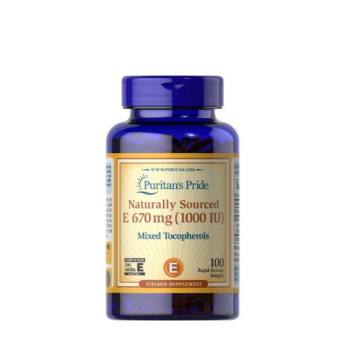 Puritan's Pride Vitamin E-1000 IU Mixed Tocopherols Natural (100 Capsule moi)