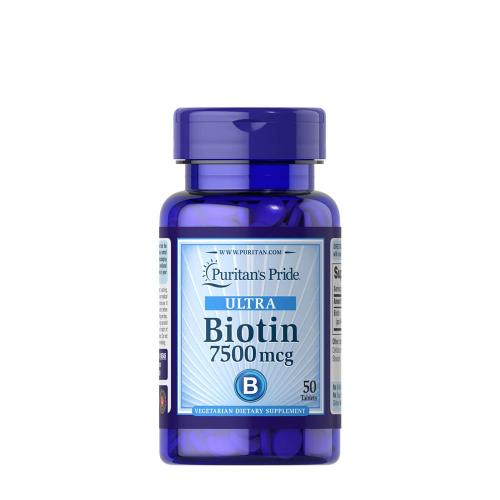 Puritan's Pride Biotin 7500 mcg (50 Comprimate)